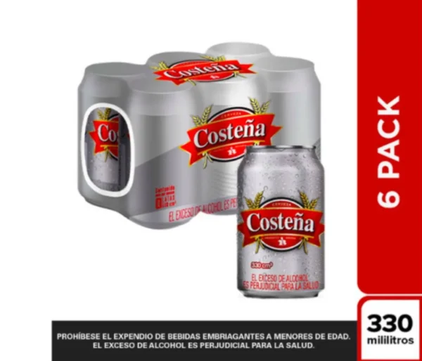 Costeña 330 ml x6