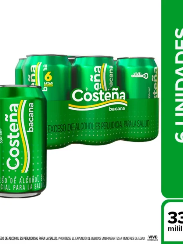 Costeña bacana 330 mlx6