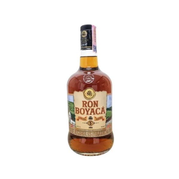 Ron-Boyaca-5-anos Ron Boyacá Botella 750 ml