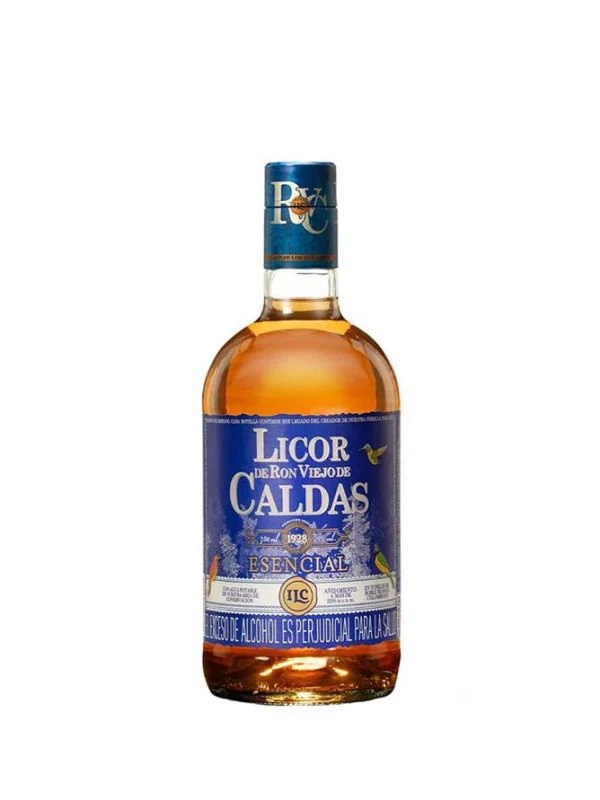 Licor Ron caldas esencial 750 ml